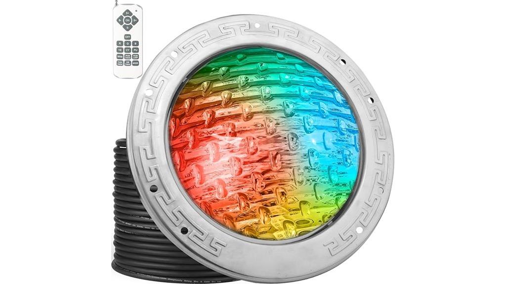 10 inch led pool lighting