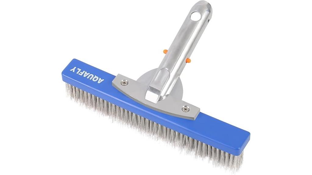 10 inch steel pool brush