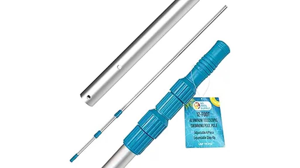 12 foot aluminum pool pole