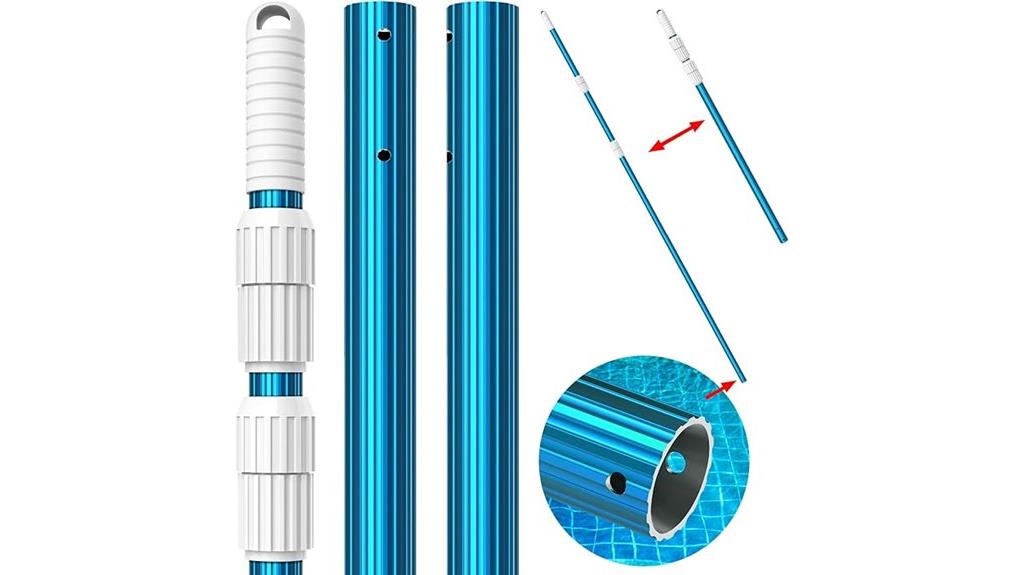 15 foot aluminum telescoping pole