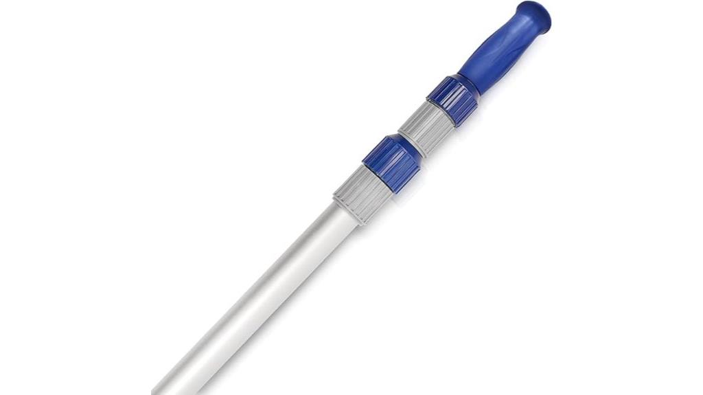 15 foot telescopic pool pole