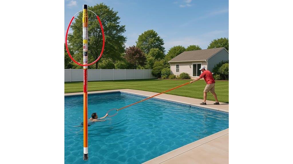 15 foot telescopic rescue pole