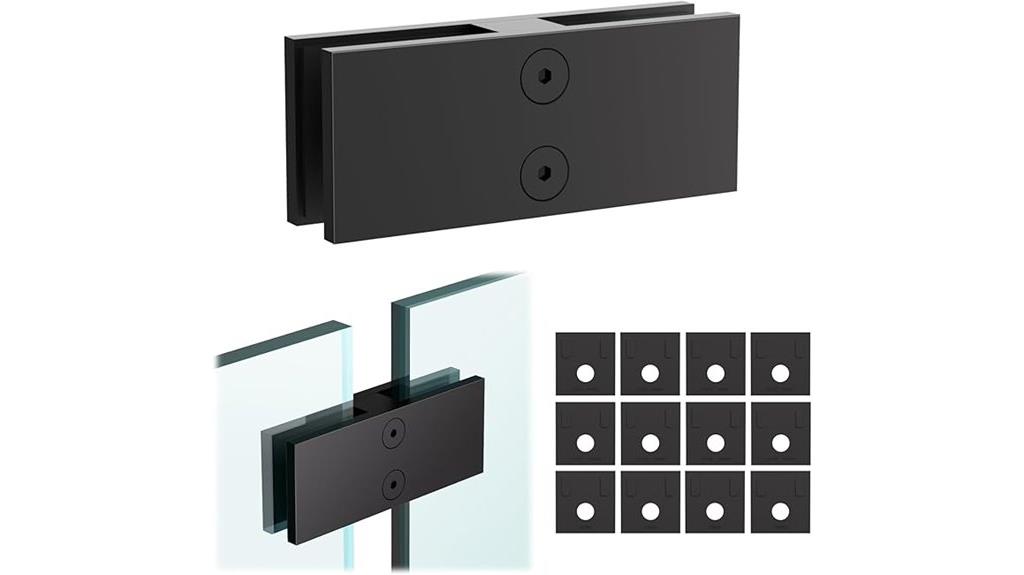 180 degree glass railing clamp