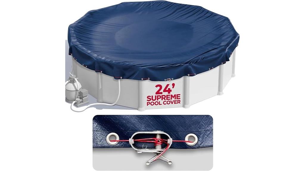 24 foot round pool cover