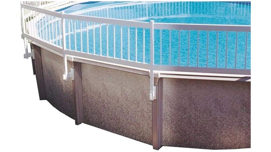 24 inch above ground pool fence