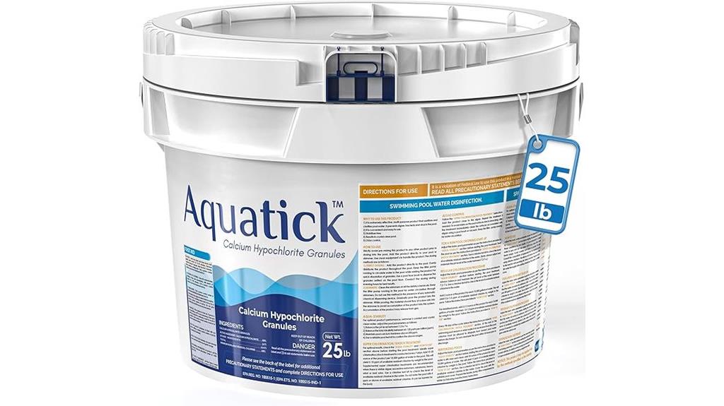 25 pound chlorine shock