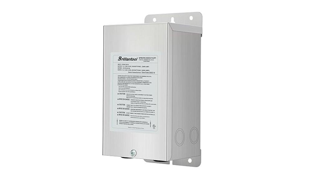 300w stainless steel pool transformer