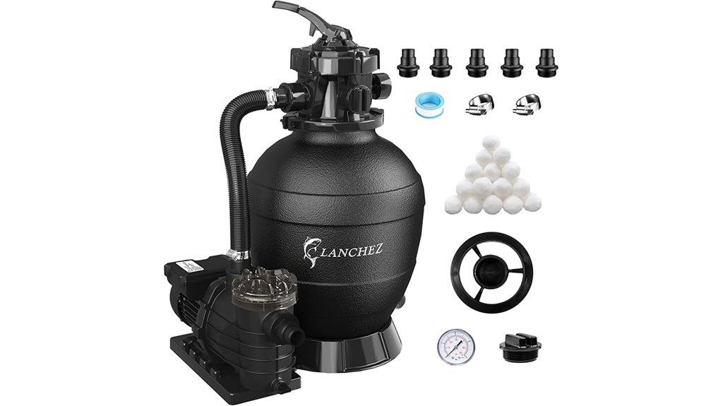 above ground pool pump