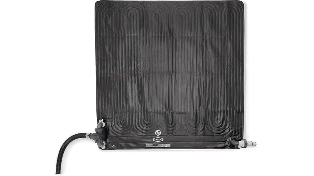 above ground pool solar heater