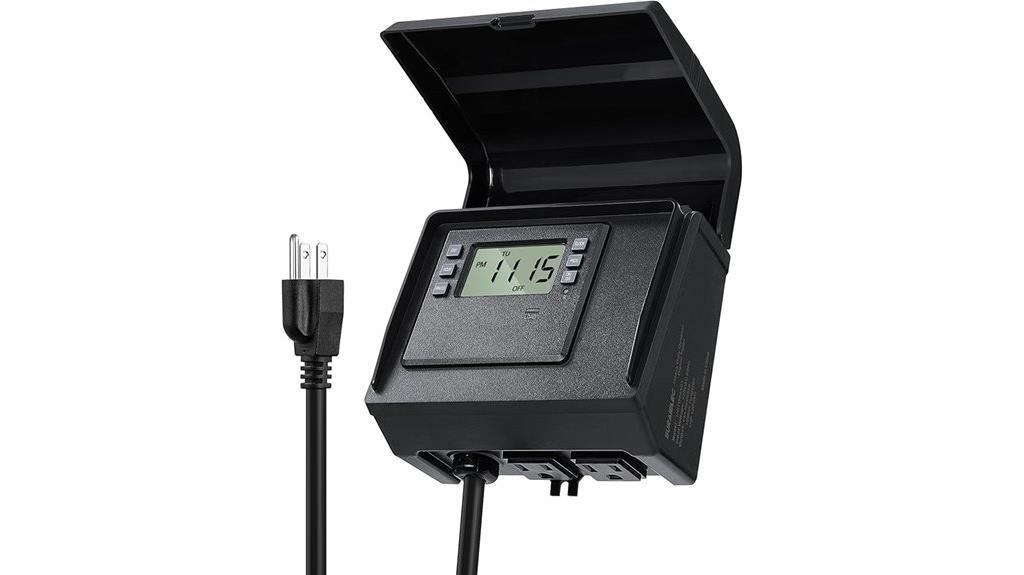 above ground pool timer
