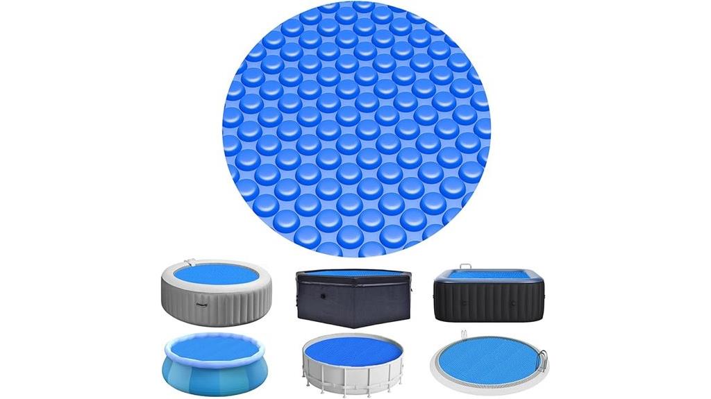 above ground solar pool cover