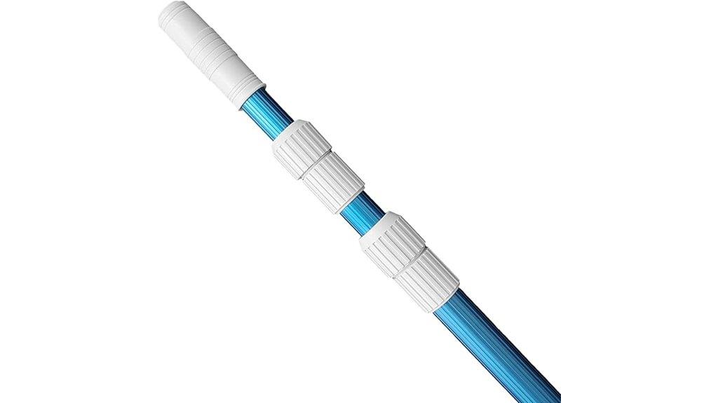 adjustable aluminum pool pole