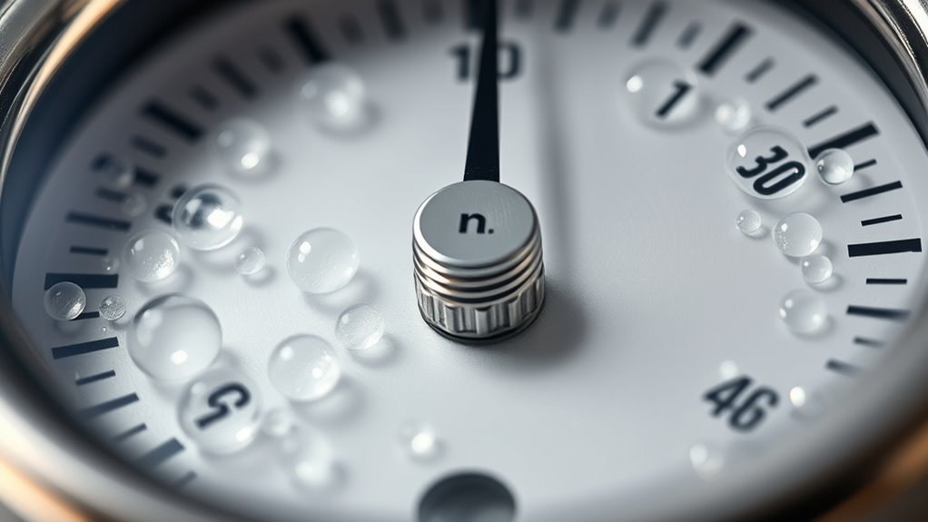 air bubbles cause pressure fluctuations