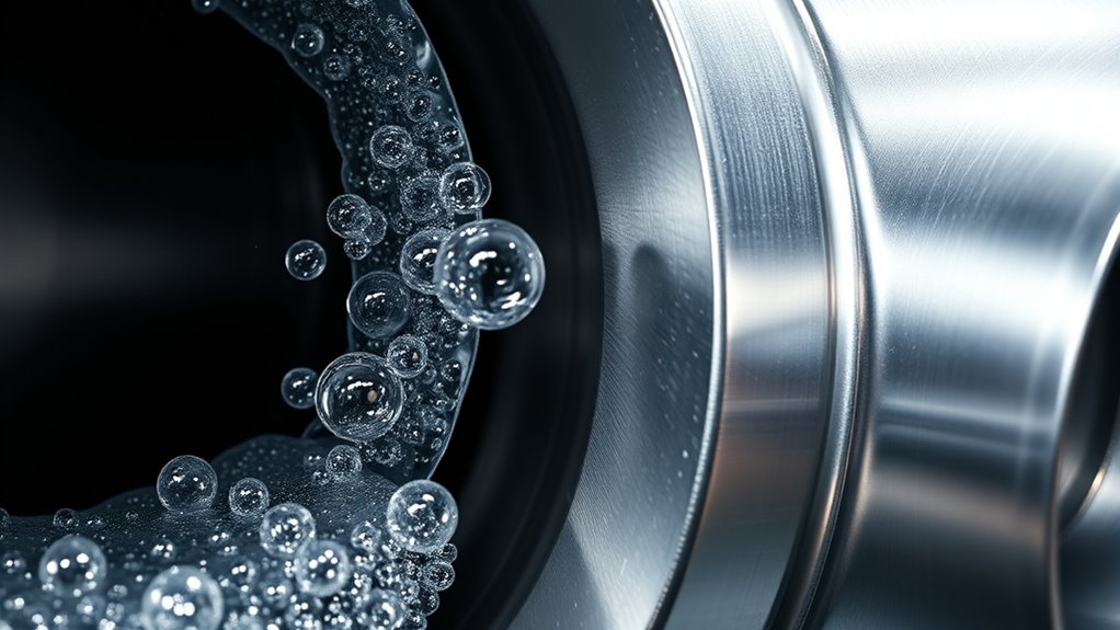 air pockets impair pump efficiency