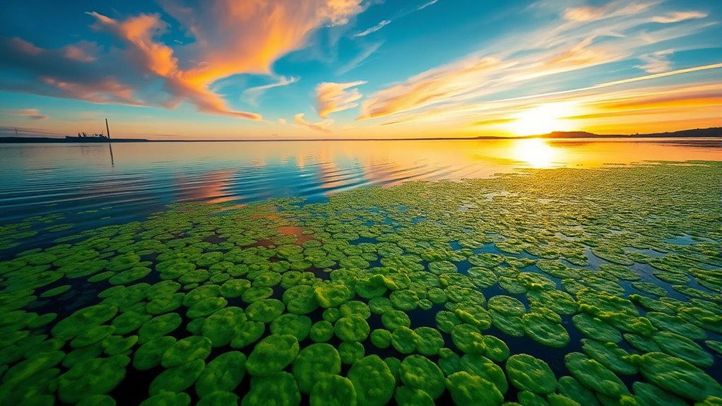 algae blooms and eutrophication