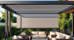 aluminum motorized pergola systems