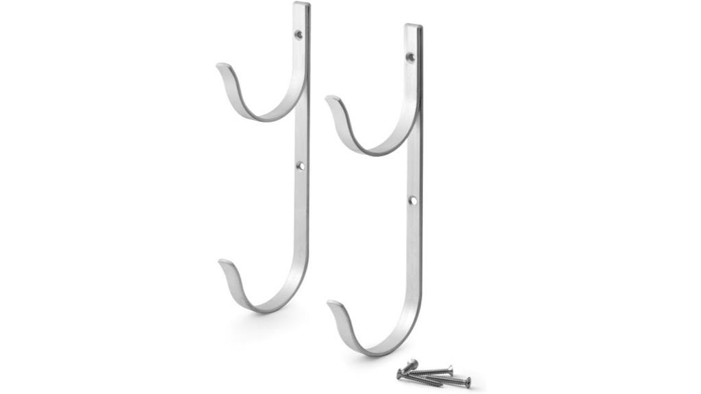 aluminum pool accessory holders