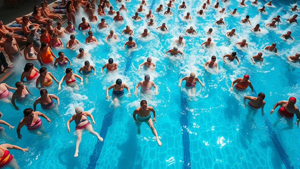 bather load impacts water quality