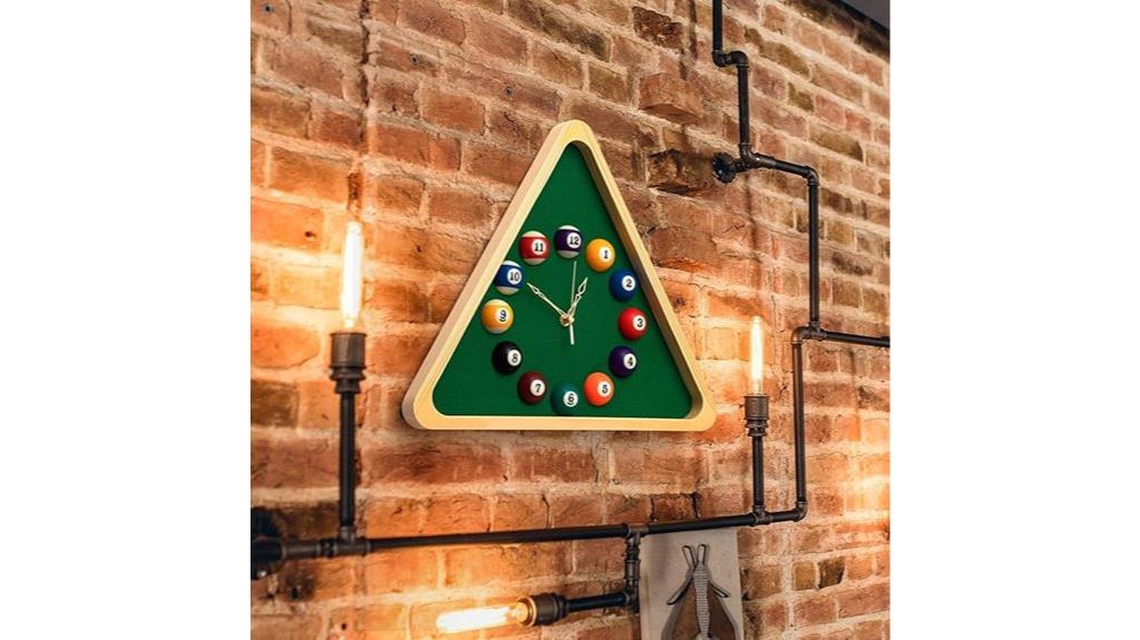 big pool ball clock