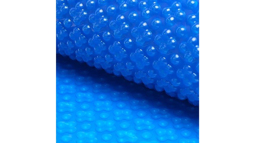 blue 10ft bubble pool cover