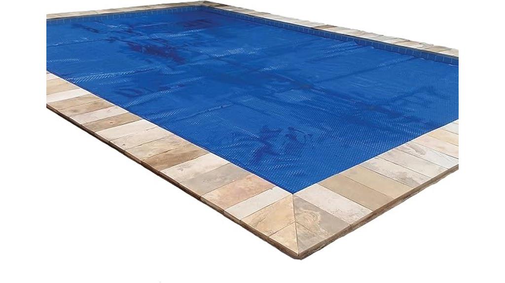 blue solar pool cover