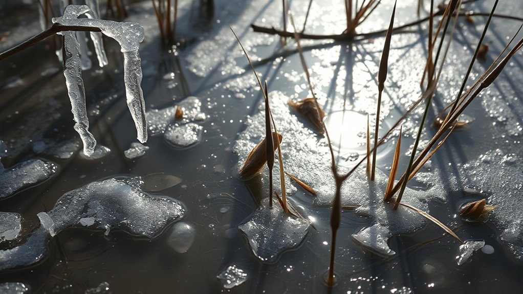 chemical residue harms spring growth