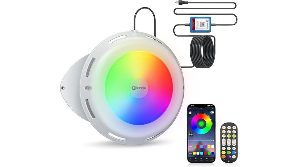 color changing underwater led