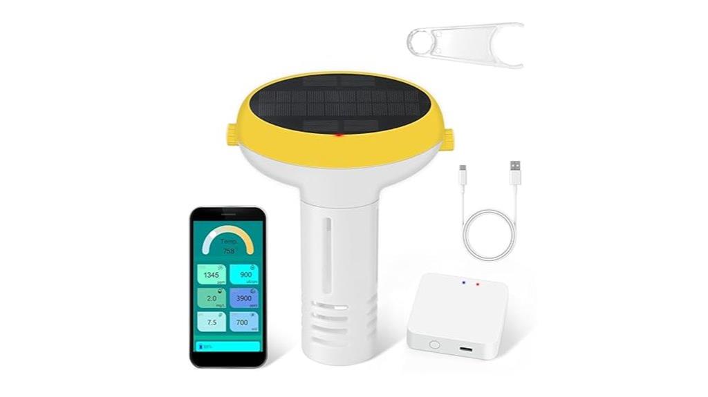 comprehensive pool testing device