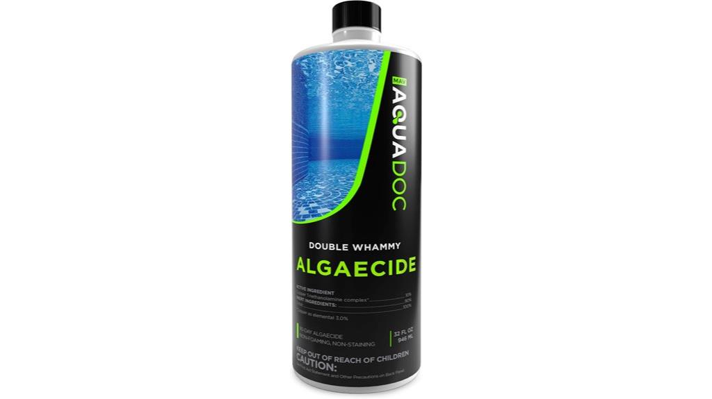 copper based pool algae control