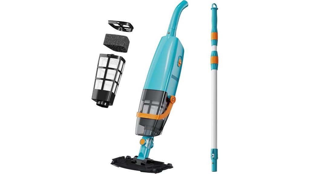 cordless above ground pool vacuum