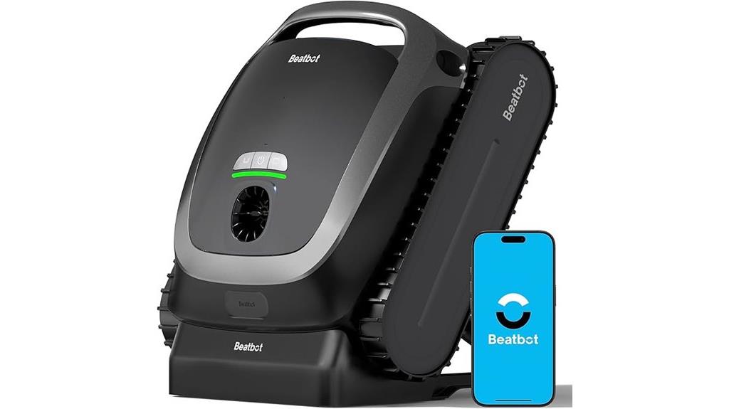 cordless pool cleaning robot