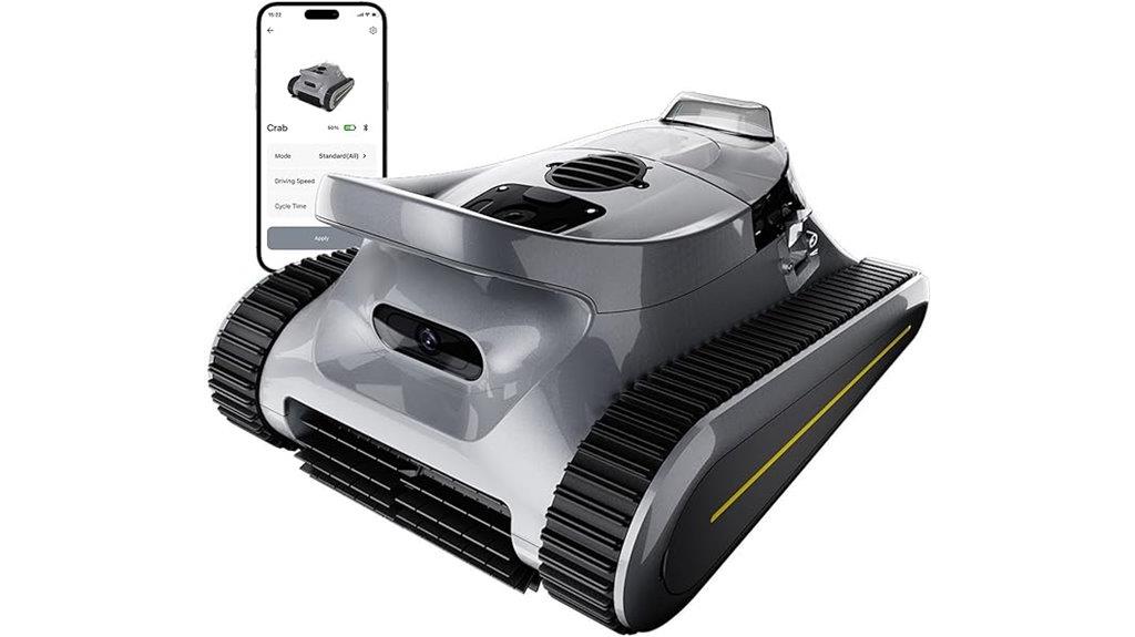 cordless pool cleaning robot