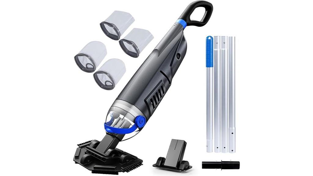 cordless pool vacuum for inground