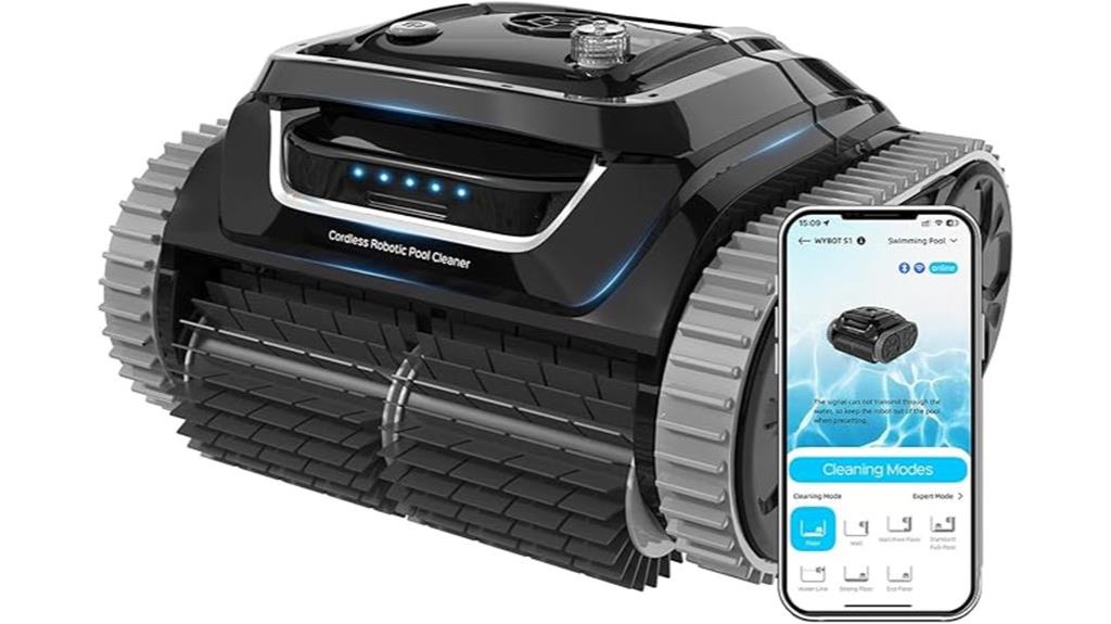 cordless robotic pool cleaner