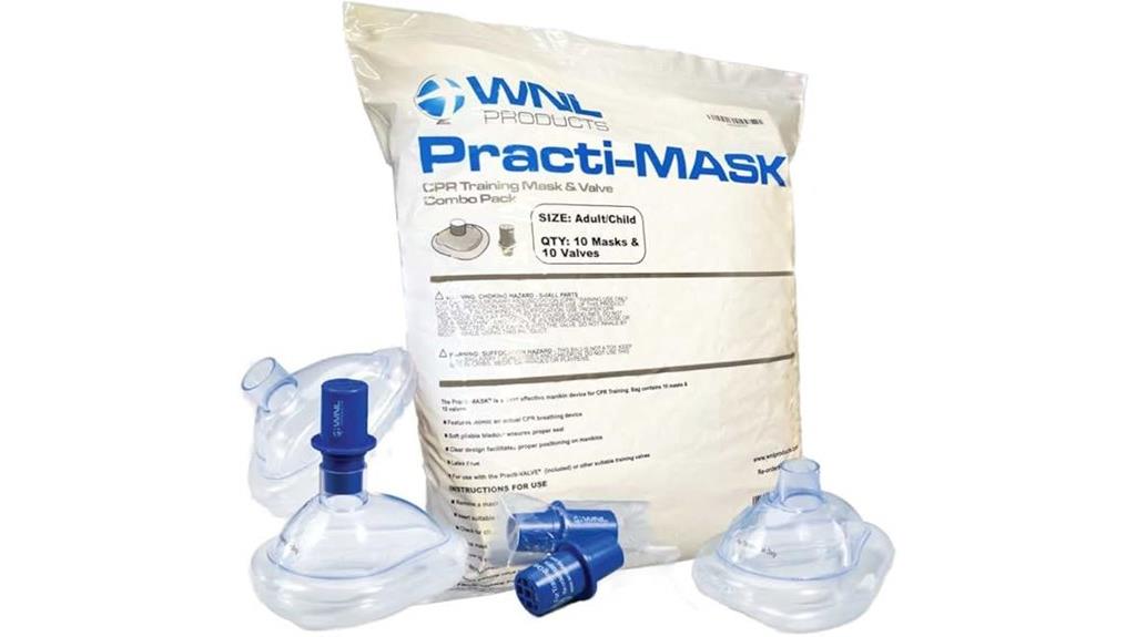 cpr mask and valve pack