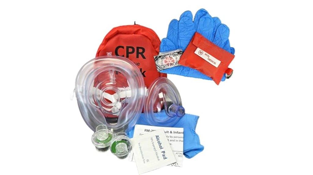 cpr mask with valves