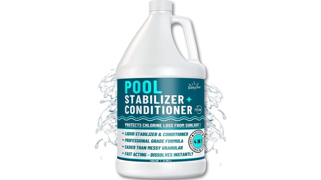 cyanuric acid pool stabilizer