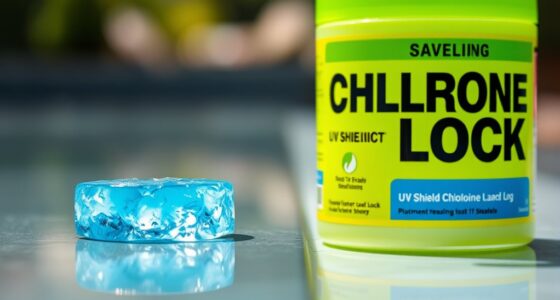 cyanuric acid uv shield