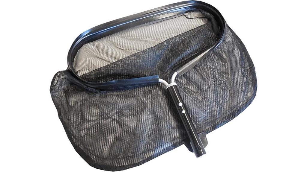 deep leaf rake with bag