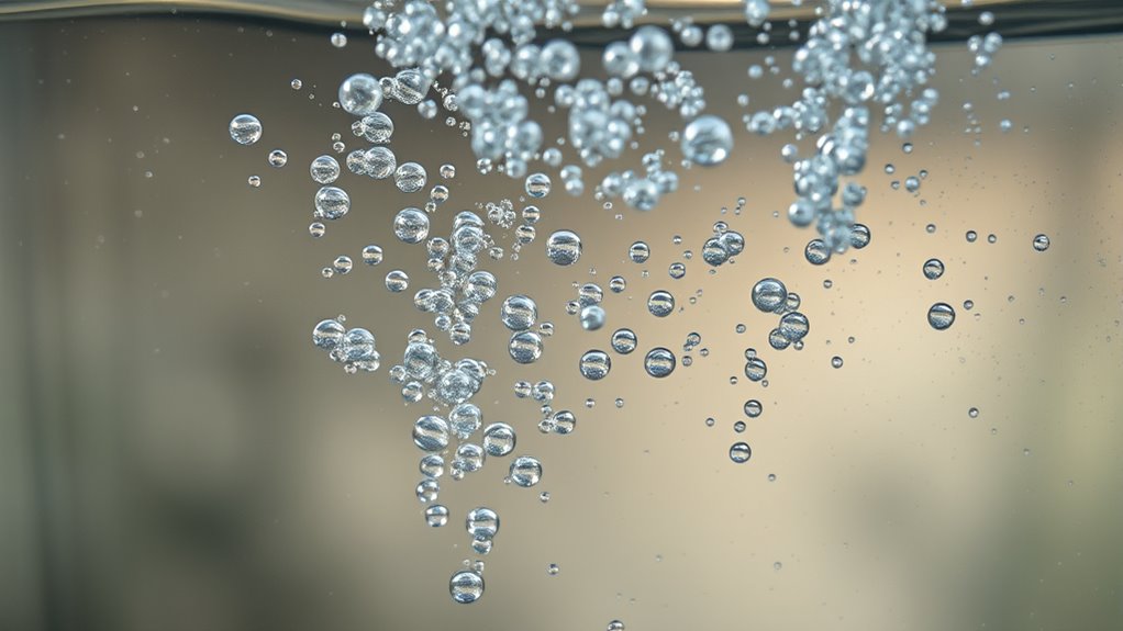 detect air bubbles visually