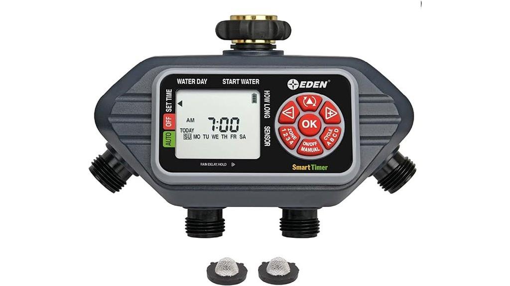 digital water timer four zones