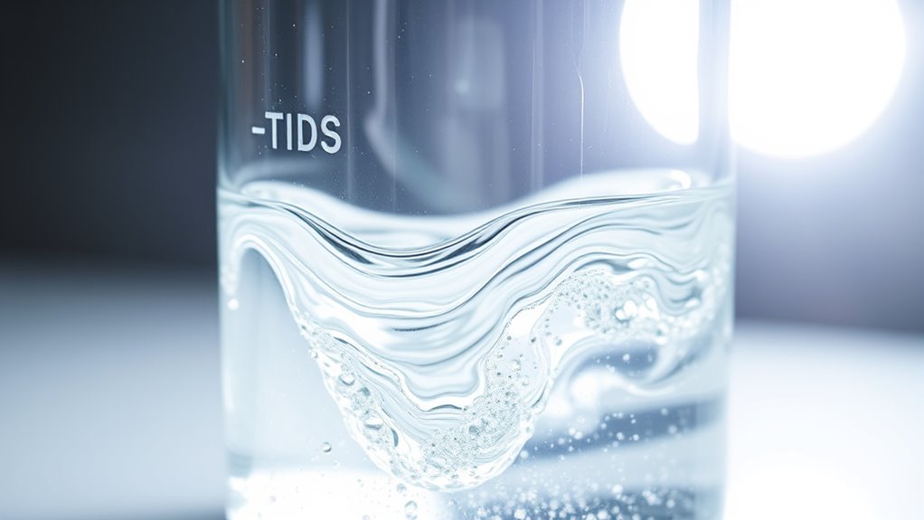 dissolved minerals and salts