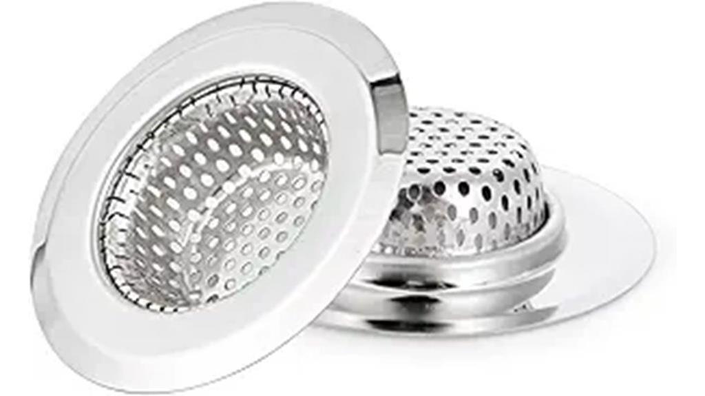 dual bathtub drain protectors
