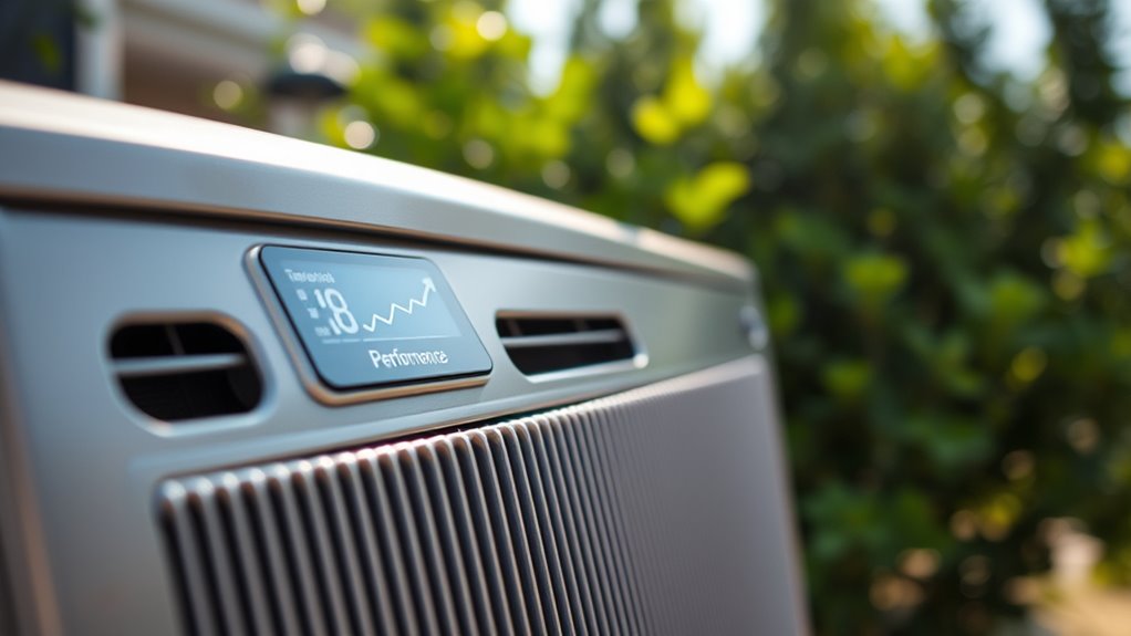 efficiency measurement for heat pumps