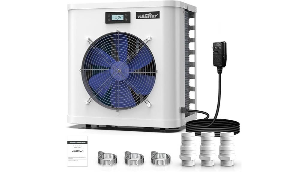 electric pool heating system