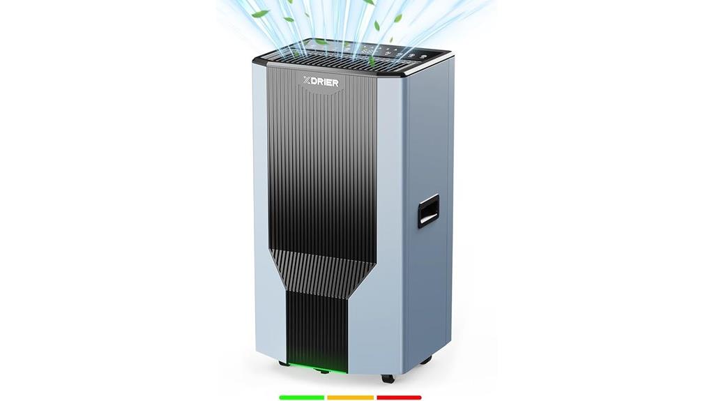 energy efficient dehumidifier with pump