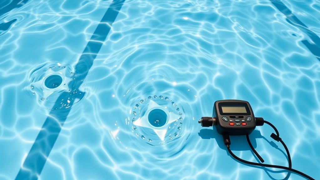 ensure proper water circulation
