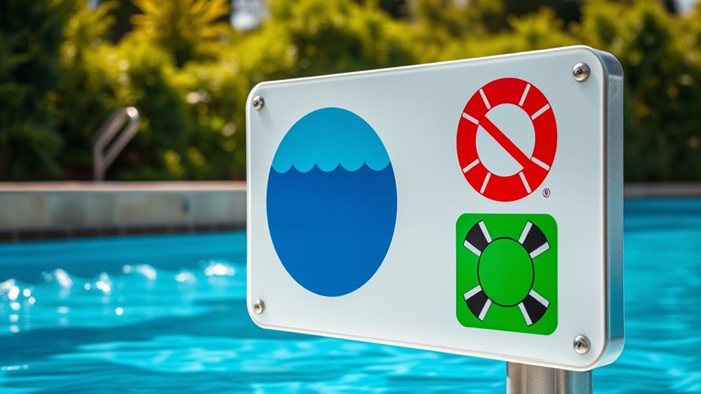 essential pool safety signage
