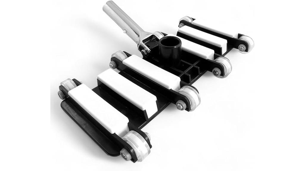 flexible pool vacuum head
