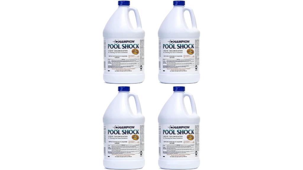 four gallon pool chlorine